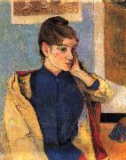 Paul Gauguin Portrait of Madelaine Bernard painting
